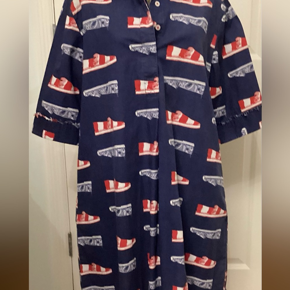 DIZZIE LIZZIE SUMMERY AND COOL CASUAL RUN AROUND 100% COTTON DRESS NWT